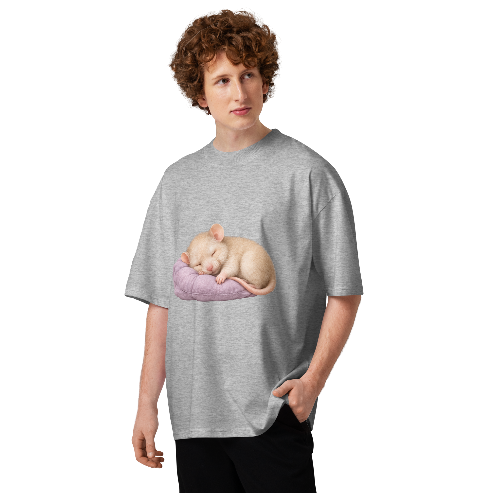 Drifting Mouse on the Drifting Off t-shirt